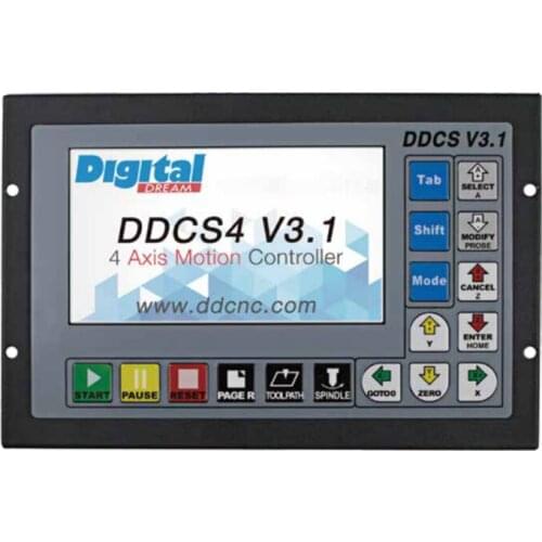 DDCSV3.1 4axis CNC usb mach3 Engraving Machine G Code controller with handlewheel