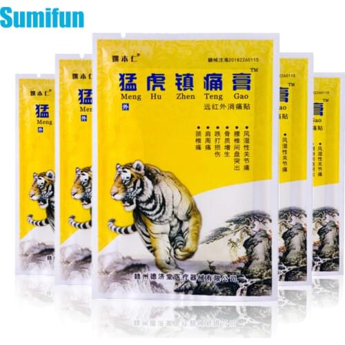 80pcs Tiger Balm Plaster Pain Relief Patch Body Rheumatoid Medical Plaster Joint Muscle Back Arthritis Painkiller Sticker C1575