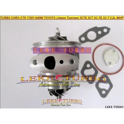 Free Ship TURBO Cartridge CHRA CT9 17201-64090 Turbocharger For TOYOTA Lite Townace Town ace Estima Emina 3CTE 3CT 3C 2.2L 90HP