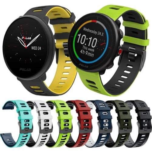 Color Matching Sports Silicone Band For POLAR Vantage M2 Strap for POLAR IGNITE 2/UNITE/Grix X Bracelet Watchband ремешок Correa