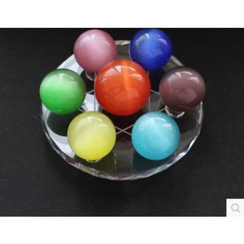 Good luck crystal dipper array furnishing articles Opals colorful crystal ball furnishing articles