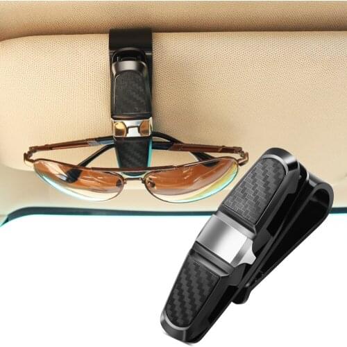 Universal Car Auto Sun Visor Clip Holder For Volkswagen BMW E46 E39 Mini Cooper Audi A4 B6 B8 A5 Ford Fiesta Kuga