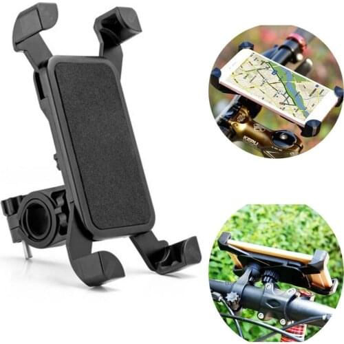 NEW Bicycle Phone Holder For Smart Phone Motorcycle Mobile Cellphone Holder Bike Handlebar Clip Stand GPS Mount Bracket