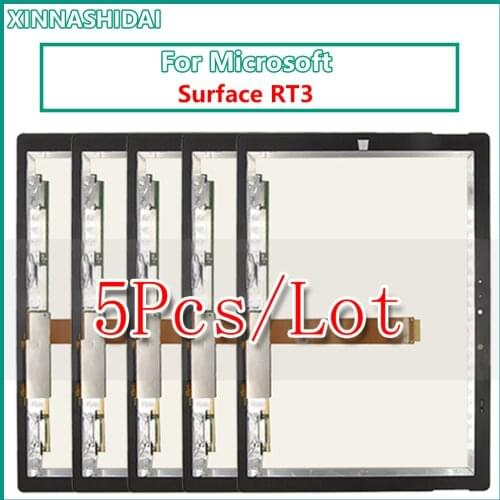 5Pcs/lot 10.8'' For Microsoft Surface 3 RT3 1645 LCD Display Touch screen Digitizer Panel Assembly Replacement