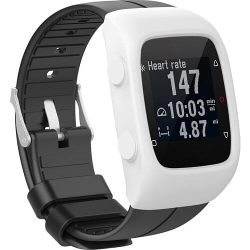 Anti-scratch Housing cases Shell Sleeve Skin silicone soft Cover Case for POLAR M400/POLAR M430 Smartwatch protector frame