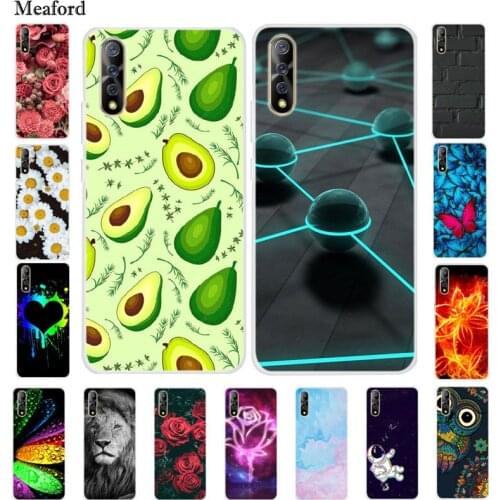 For Vivo V17 Neo Case Silicon Flower Soft Phone Cases For Vivo V17 Neo 6.38" Case TPU Funda for Vivo V17Neo V 17 Neo Back Cover