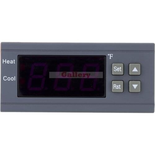 Docooler 10a Ac110v Digital Temperature Controller Thermocouple 58 194 Fahrenheit with Sensor Humidity Temperature Controller