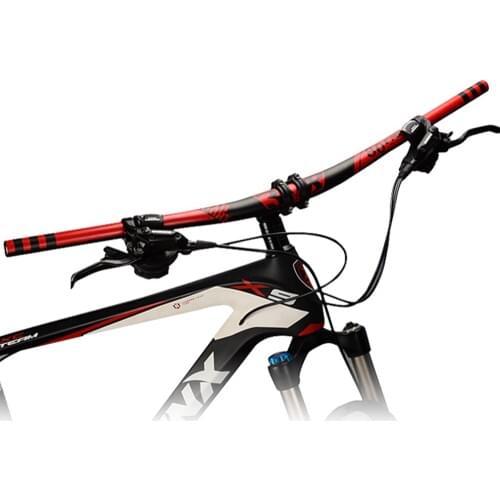 FMFXTR Aluminum Alloy MTB Cycling Handlebar Mountain Bike Handle Bar Bicycle Cycling Flat Bar 780MM Anodized Handlebar