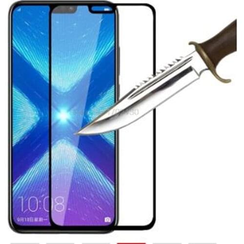On honor 8x Glass 9D Full glue Cover protective glass For huawei honor 8x 8s 8c 8a on honer 8 x s a c scrren protector Film