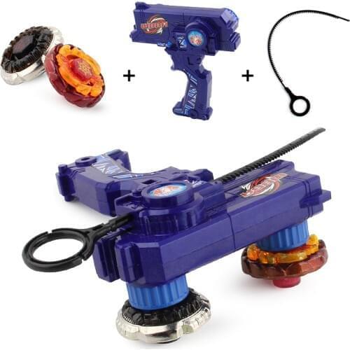 Beyblades set Metal Fusion Toys Bayblades Burst and Launchers Toy Bey blade Toy with Dual Launchers Hand Spinner Metal Tops