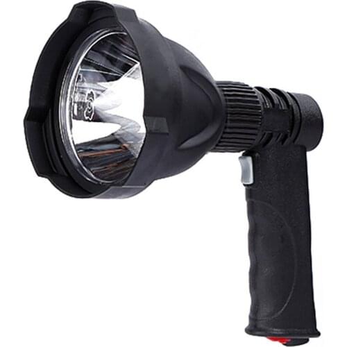 New Style Portable LED Handheld Flashlight LED Torch Spotlight LED Lantern Searchlight Spot Beam for Camping Hunting Daily Use