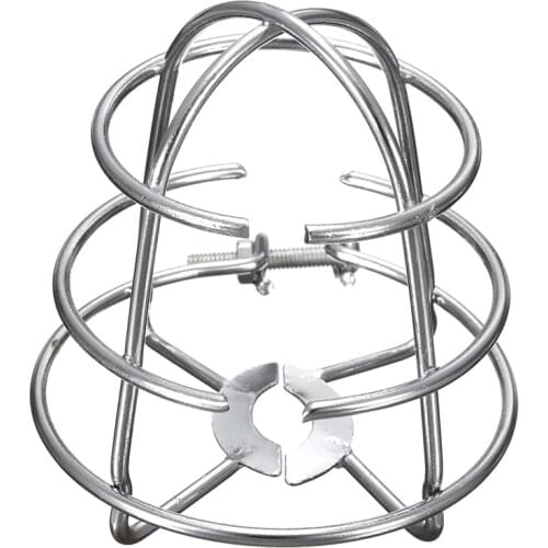 Fire Sprinkler Headguard,Fire Sprinkler Head Protection Frame Recessed Heavy Duty Chrome Plated Sprinkler Headcage