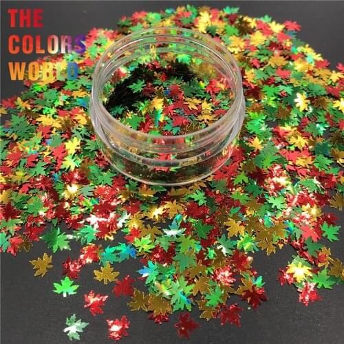 TCT-370 Christmas Nails Glitter Nail Art Christmas Decoration Resin Art On Tumblers Craft Handmade Accessoires Festival Party