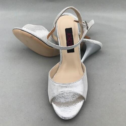 Flamenco Dance Shoes Argentina Tango Shoes pratice shoes MST6290S-SL Leather Hard Sole High Heel