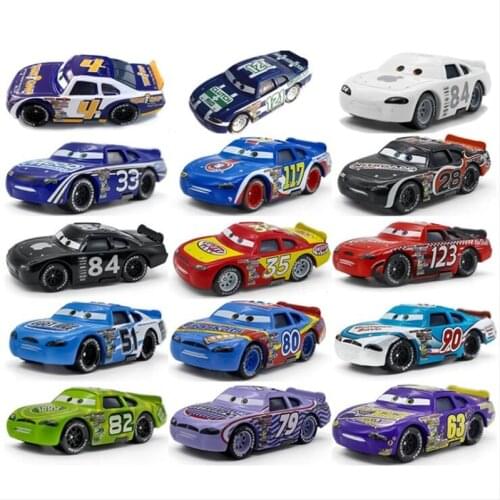 Disney Pixar Cars 3 2 1 Piston Cup Diecast Cars 1:55 Rare Lightning Mcqueen Racin NO.17 8 73 101 76 11 Toys Xmas Gift For Kids