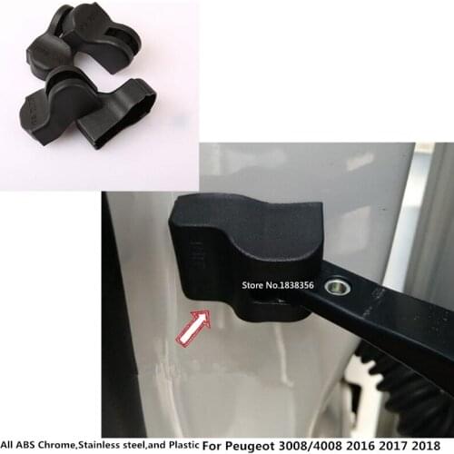 For Peugeot 4008 3008 GT 3008GT 2016 2017 2018 2019 2020 Rust Water Proof Door Lock Key Keys Plastic Buckle Limit Device Trim