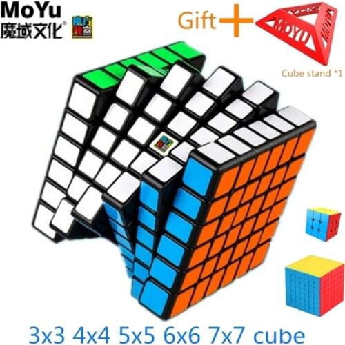 MoYu meilong 2x2~7x7x7 Magic cube 3x3 Speed cube 7X7 Puzzle Cubo Magico Profissional Game cube Educational Toys For Children