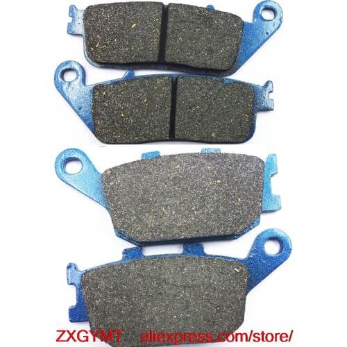 Motorcycle Semi Metallic Brake Shoe Pads Set for SUZUKI GW250 GW 250 Inazuma F 2015 & up