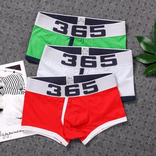 Mens Panties Underpants Man Boxer Mens Underwear Cotton Man Big Short Breathable Solid Flexible Shorts Boxers Homme