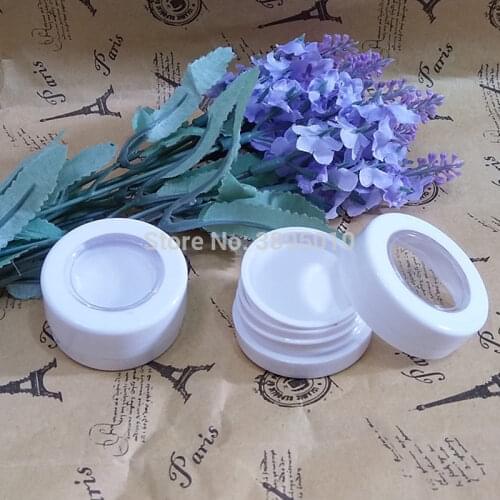 30mm Eyeshadow Plastic Bottle Packaging For Eye shadow Case Plastic Jar Cosmetic Containers Makeup Storage Box F968