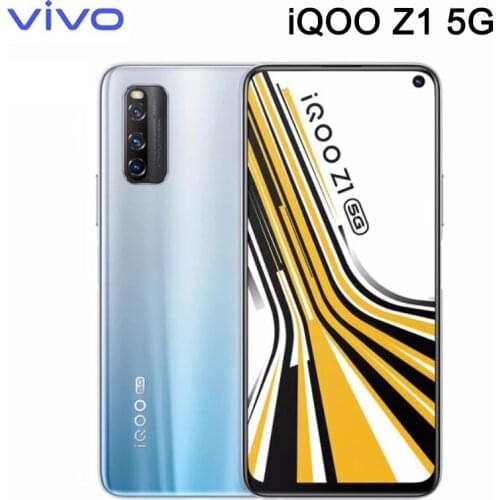 VIVO IQOO Z1 5G Smart phone 6.57 inches 144Hz refresh rate Full Screen 44W Charging 4500mAh battery Side fingerprint Cellphone