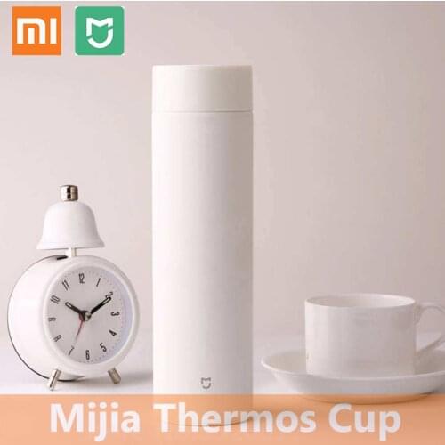 Xiaomi thermo Mug Mijia Thermal Mug 500ML Coffee Cup Mug With lid As Gift For Children thermos bottle 316 stainless steel liner
