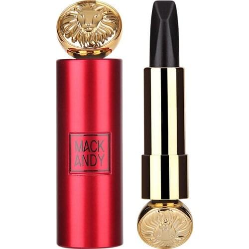 Three-color Lipstick Fashion Style Black Lipstick Color-changing Lipstick Three-color Lipstick Non-stick Birthday Gift T1085