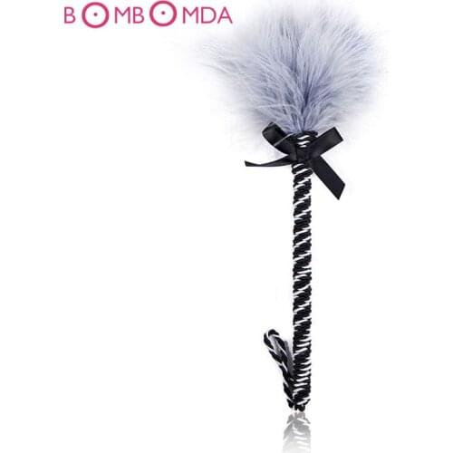 Feather Whip Sex Toy Spanking Bondage Flogger Erotic Fetish Flirting Slave Adult Game Anal Sex Toys