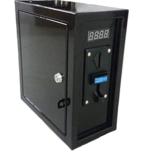 110V or 220V coin operated Timer Control Board Power Supply box with multi coin acceptor for washing machine, massage chair TV