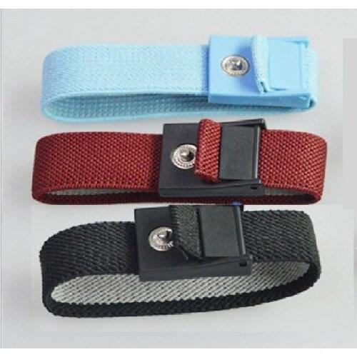 20pcs Conductive bracelet Adjustable Wrist Strap Band for Tens DDS Meridian massage instrument with 3.5mm