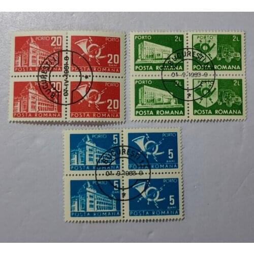 3PCS 1983 Romanian stamps C19 ， Post Stamps Postage Collection