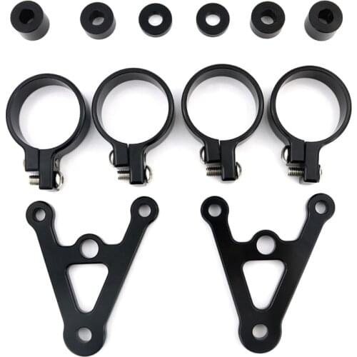 40mm 41mm 43mm 45mm 48mm Fork Tubes Mount Headlight Brackets Universal Fit For Honda Kawasaki Yamaha Ducati BMW Triumph Buell