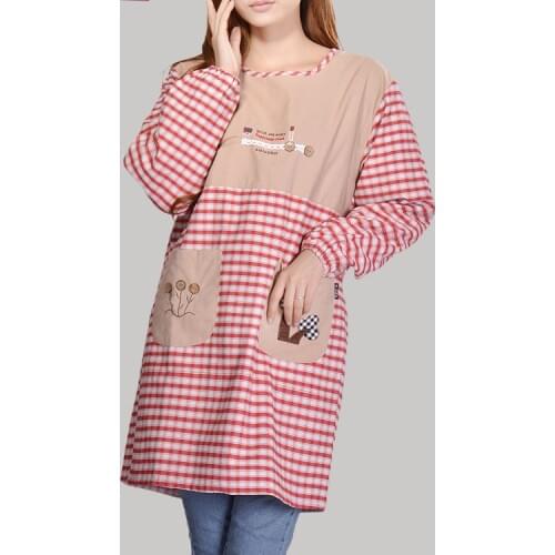 Фартуки с длинным рукавом для кухни 4NQD China At AliExpress