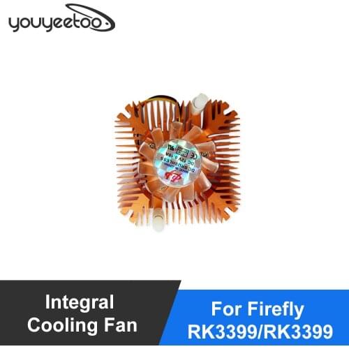 Free shipping! Integral Cooling Fan for Firefly RK3399/RK3399 Plus development board supporting