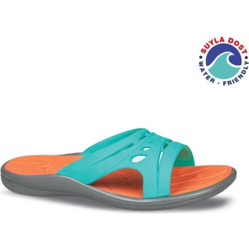 CEYO NEW-SPLASH-Z Slippers Slipper Women Beige Fushia Pink Blue Black Orange Green Summer Water Friendly Banded