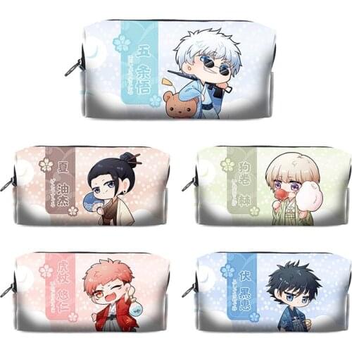Anime Jujutsu Kaisen Toge Inumaki Cosplay Pen Bag Cartoon Stationery Pencil Box Pencil Case School Supplies Storage Student Gift