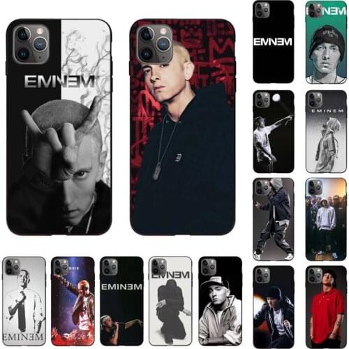 Yinuoda Rapper Marshall Mathers Eminem Phone Case for iPhone 11 12 pro XS MAX 8 7 6 6S Plus X 5S SE 2020 XR cover