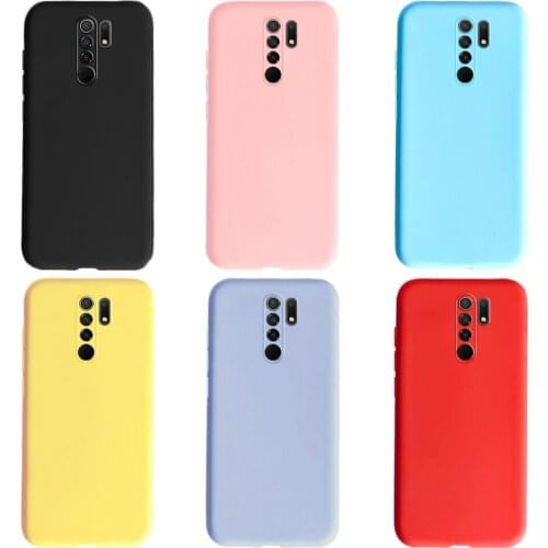For Xiaomi Redmi 9 Case Soft Tpu Shockproof Mobile Phone Case on Xiaomi Redmi Note 9A Note 9 A Cover Bumper Redmi9 6.53" Fundas