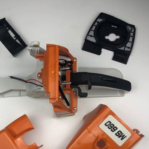 Gas Fuel Tank Back Rear Handle with Air Filter Cover for MS660 MS650 066 065 Chainsaw Equipment Accessory Parts