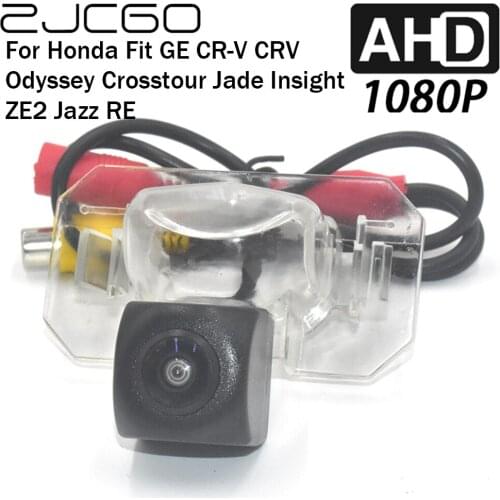 ZJCGO Car Rear View Reverse Backup Parking Reversing Camera for Honda Fit GE CR-V CRV Odyssey Crosstour Jade Insight ZE2 Jazz RE