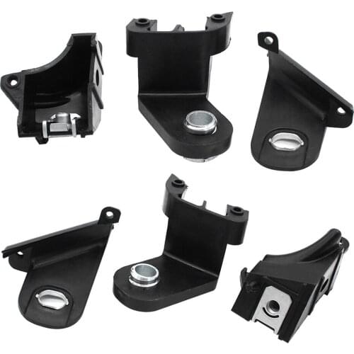 Automobile Left/Right Headlamp Repair Kit Headlamp Bracket Repair Kit Bracket Mounting Clip For Fiat 500 500 Abarth 2009-2016