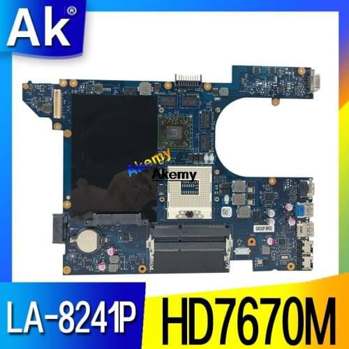 LA-8241P Laptop motherboard For DELL Inspiron 15R-5520 original mainboard HD7670M