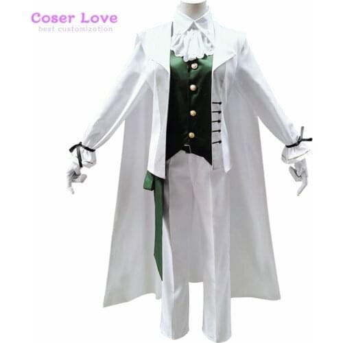 Identity V survivor Embalmer Aesop Carl Midsummer Tea Party Cosplay Costume Halloween Christmas Party Clothing