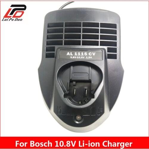 AL1115CV Li-ion Battery Charger For Bosch Electrical Drill 10.8V 12V GWI10.8V TSR120 TSR1080 GSR10.8-2 GSA10.8V