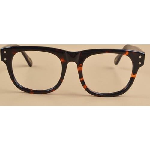 Johnny Depp Glasses Mens and Womens American Trend Optical Glasses Frames Acetate Retro Style Top Quality