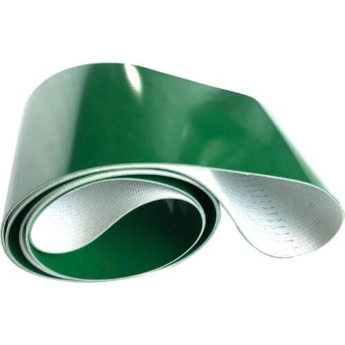 3000x150x3mm Green PVC Flat Belt Light Assembly Line Industrial Belt Conveyor Flat Belt Conveyor Climbing Belt