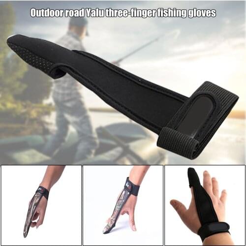 Fishing Gloves One Single Finger Protector Non-Slip Tools Accessories for Outdoor A7