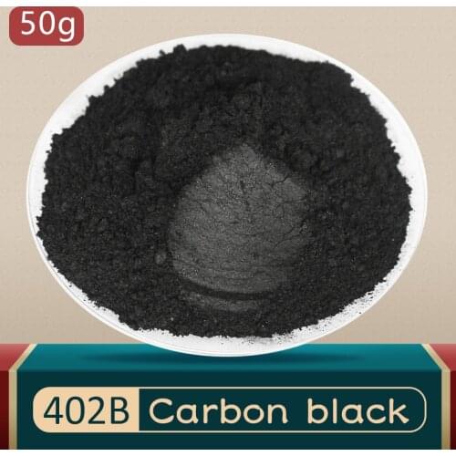 Mica Powder Pigment Carbon Black Pearl Powder Acrylic Paint Type 402B for Craft Art Automotive Pain