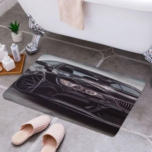 Sport Car I Carpet Areas Rug Non-slip Floor Mat Rug 3D Printing Living Room Bedroom Door Mat Home Decoration
