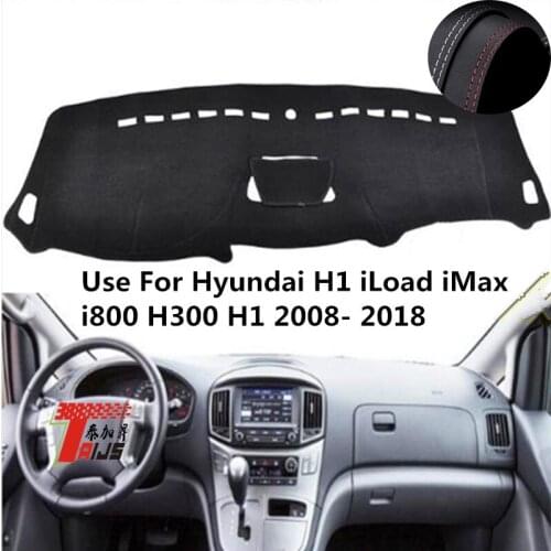 TAIJS Factory Casual Leather Car Dashboard Cover For Hyundai H1 iLoad iMax i800 H300 H1 2008-1314 15 16 17 18 Left hand drive
